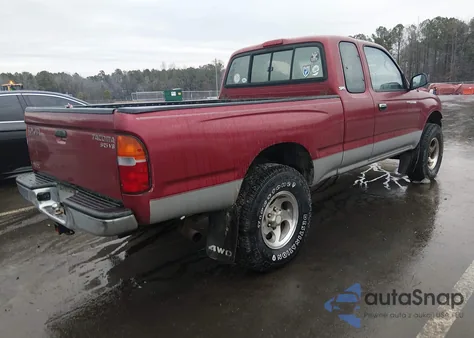 1998 Toyota Tacoma Base V6 z USA, uszkodzony, nr VIN 4TAWN72N8WZ051355